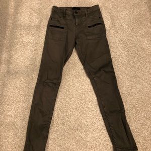 Army Green Skinny Jeans